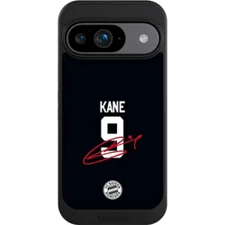 Nivocase Hülle für Google Pixel 9 Handyhülle NIVOcore Case Schwarz FC Bayern München Trikot Harry Kane (Google Pixel 9), Smartphone Hülle, Schwarz