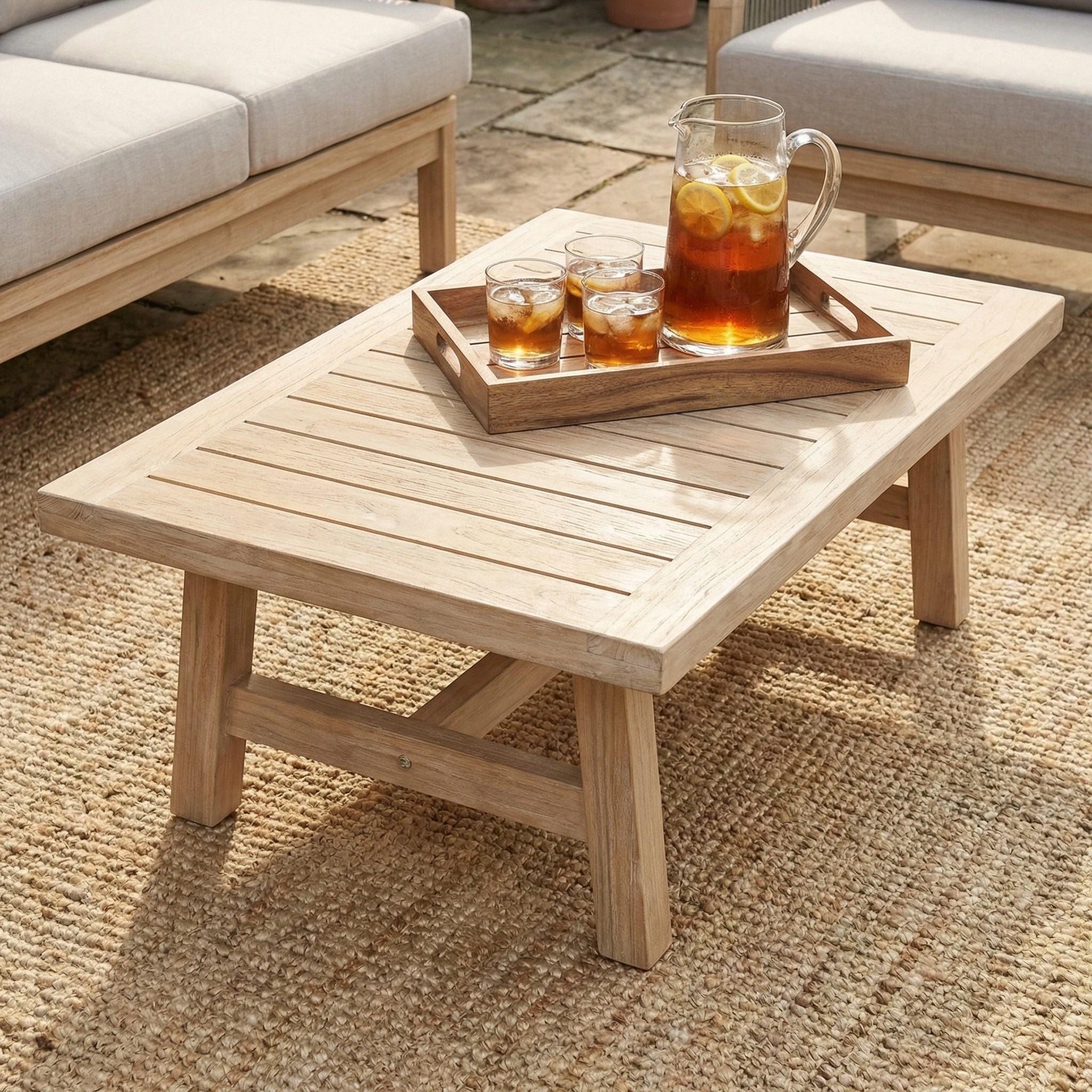 Harbour Lifestyle Quay 3 Seat Sofa Set in Mocha