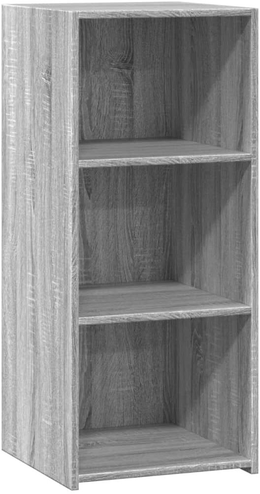 vidaXL Buffet sonoma gris 40x41x93 cm bois d'ingénierie