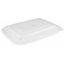 VEPATIM 250x Domdeckel klar für Mikrowellenschalen 'L' - 25x18,5x2cm