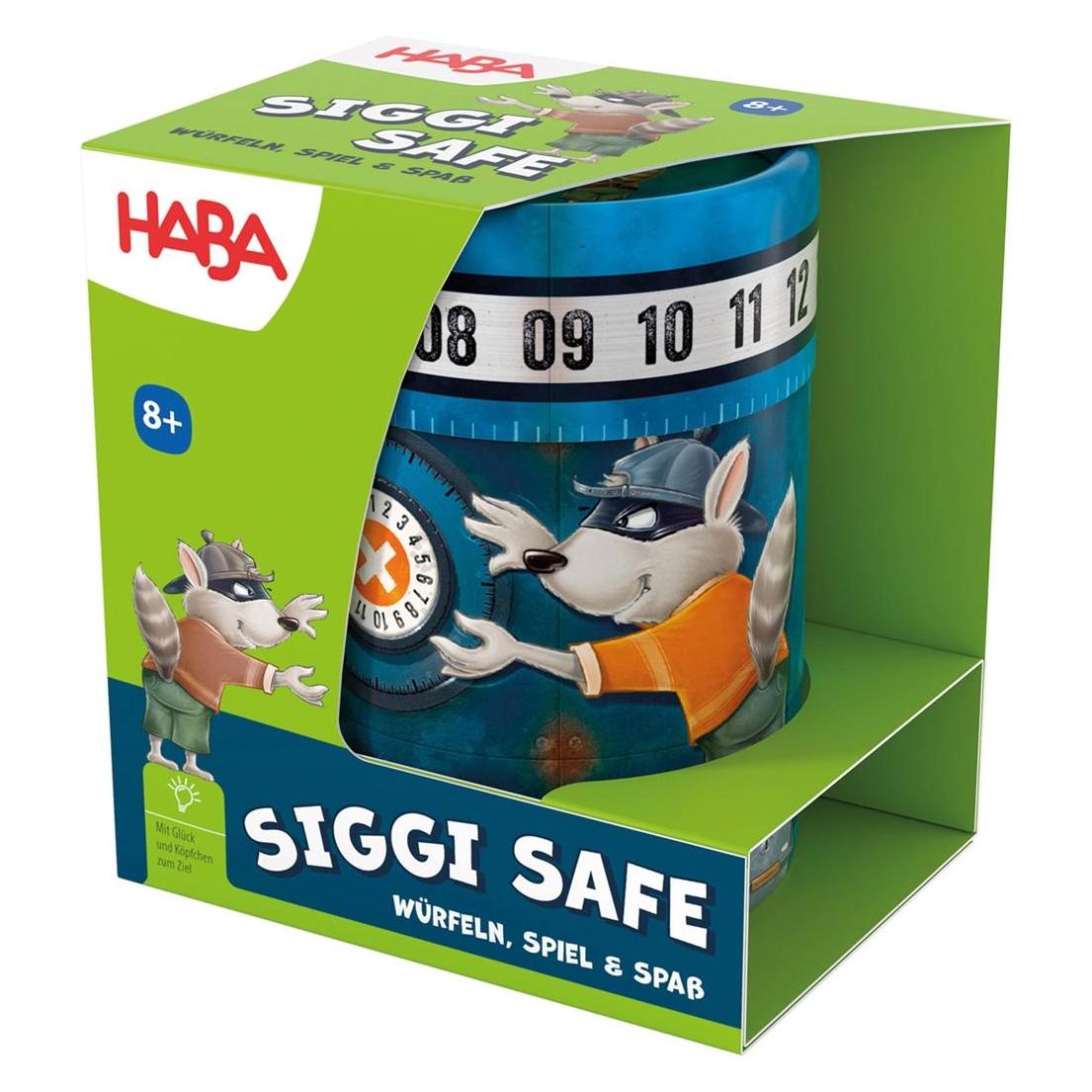 Haba Siggi Safe (Deutsch, Englisch, Französisch, Italienisch, 2 - 4 Spieler) (2010899001)