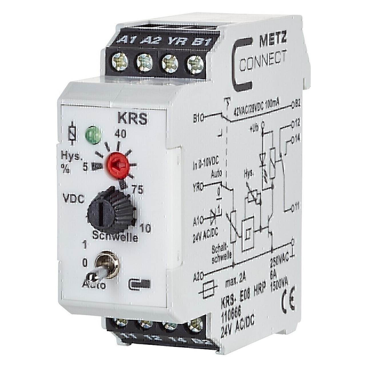 Metz Connect 110666 Leistungsrelais Weiss (110666)