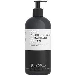 LESS IS MORE Deep Nourish Body & Massage Cream 500 ml