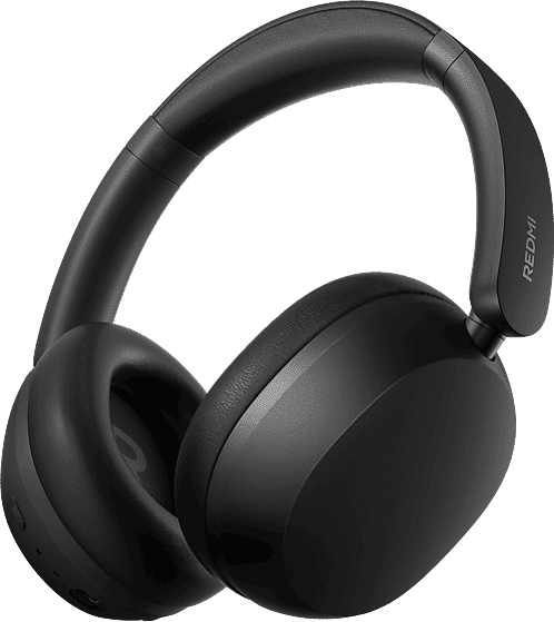 Auriculares - Xiaomi REDMI Headphones Neo, 72 h Autonomía, Cancelación Activa de Ruido, Negro