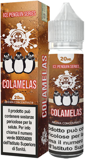 Galactika Colamelas Pinguini Liquido Shot 20ml Mela Cola Ghiaccio