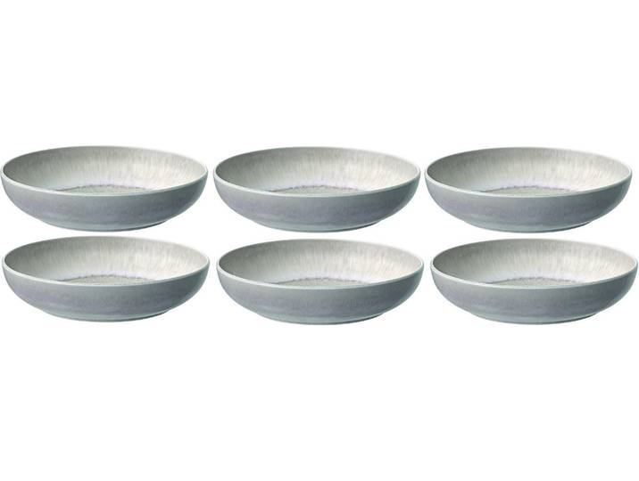 Suppenteller VILLEROY & BOCH, beige (natur), H:5cm Ø:22cm, Porzellan, Speiseteller, Suppenteller
