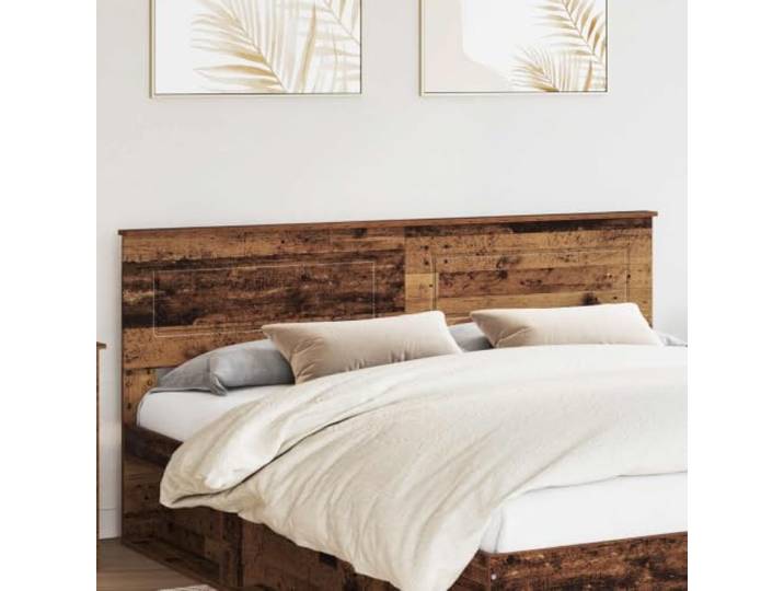 RJPLMFV Kopfteil aus Holz, rechteckig Holzoberfläche, laminierte Beschichtung, einfache Reinigung, modernes Design für Zimmer