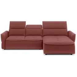 Ecksofa Murillo Stoff Coral