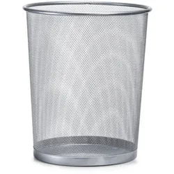 Papierkorb DYNAMO alufarbig (DH 30x35 cm) - grau - DH 30x35 cm
