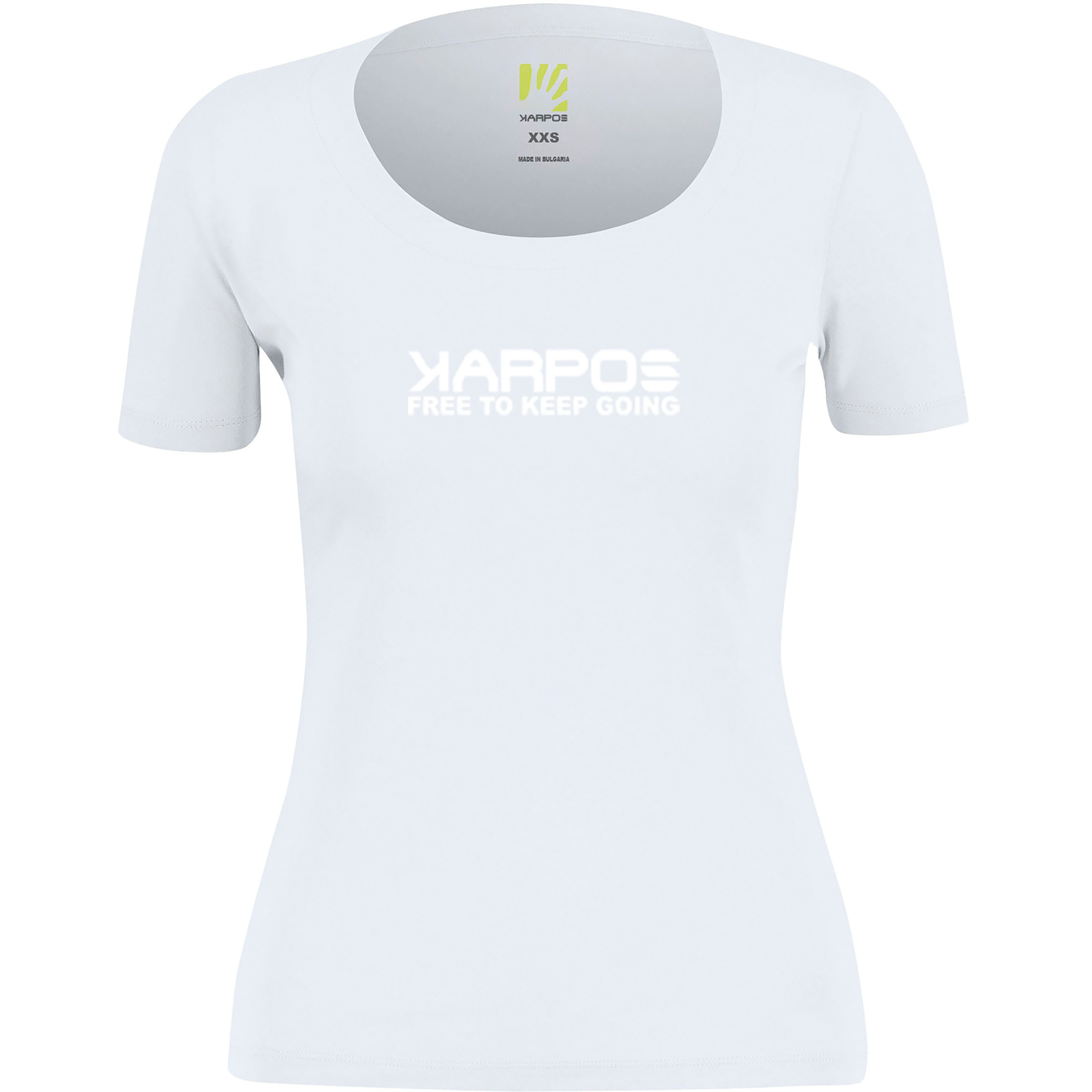 Karpos Loma Cotton Damen T-Shirts weiss Größe L Lifestyle Hautfreundlich