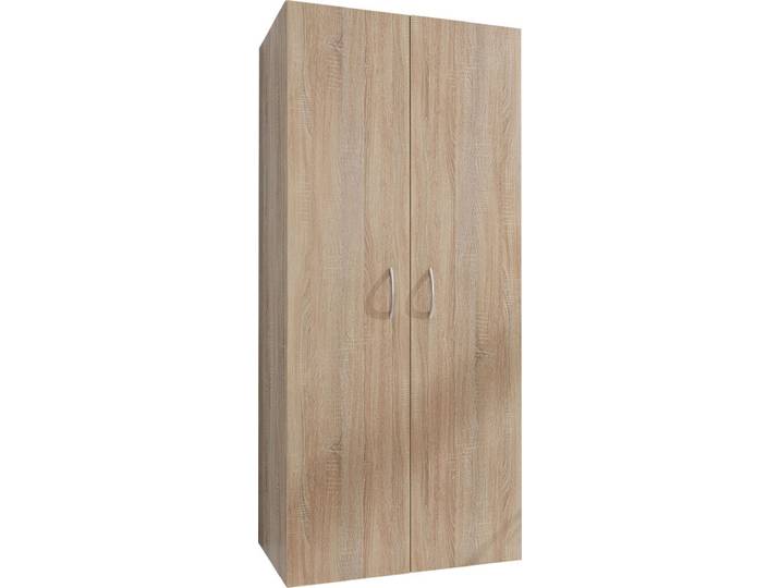 Kleiderschrank Multiraumkonzept 70x185x40 cm Eiche sägerau