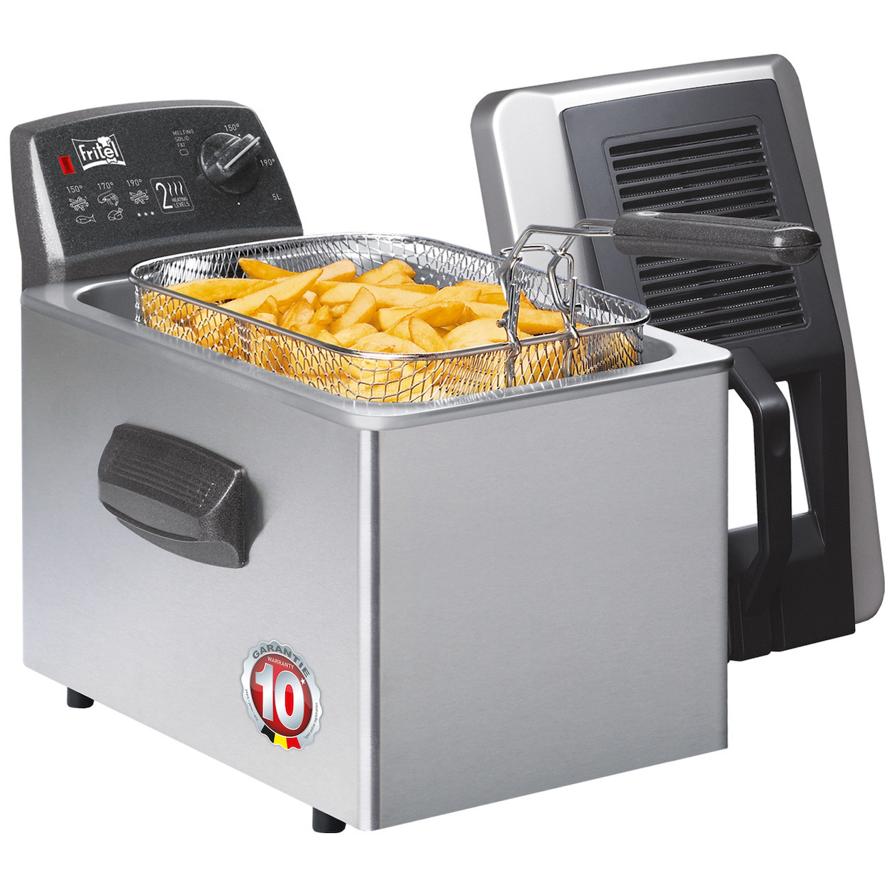 Fritel TURBO SF 4571 Friteuse Grijs