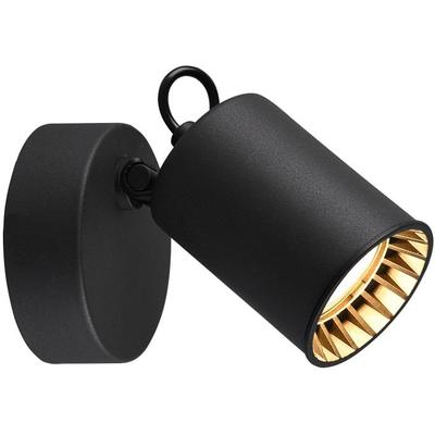 TRIO LEUCHTEN Wandstrahler "Pago", schwarz, 1, H: 15cm, Leuchten, Wandstrahler