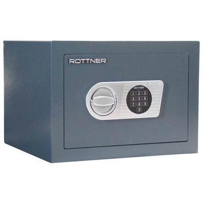 Rottner Wertschutzschrank Samoa 40, Elektronikschloss, Sicherheitsklasse EN 0, 22,44 Liter, Stahl, anthrazit