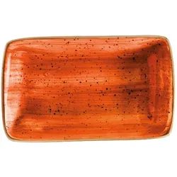12 x Bonna Aura Terracotta Moove Rechteckschale 16x9cm