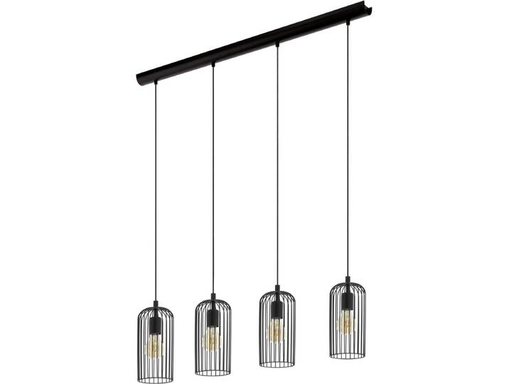 EGLO Roccamena 1 Hanglamp - E27 - 97\,5 cm - Zwart