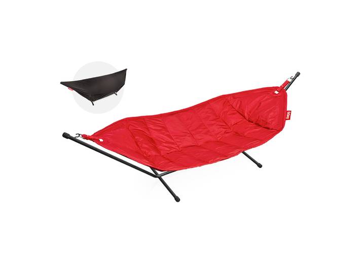 FATBOY hamac HEADDEMOCK avec couverture (Red - polyester)