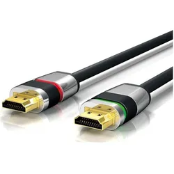 Purelink HDMI (Typ A) — HDMI (Typ A) (0.50 m), Videokabel, Schwarz