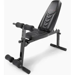 Sportstech Hantelbank BRT500, mehr als 50 Übungsmöglichkeiten, Kompakt dank Easy-Folding System, ergonomisches Sportpolster