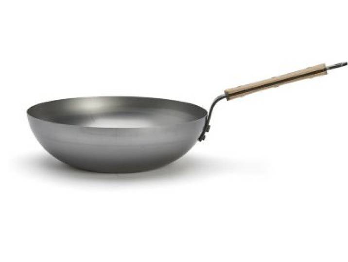 De Buyer - Wok Mineral B Bois 28cm
