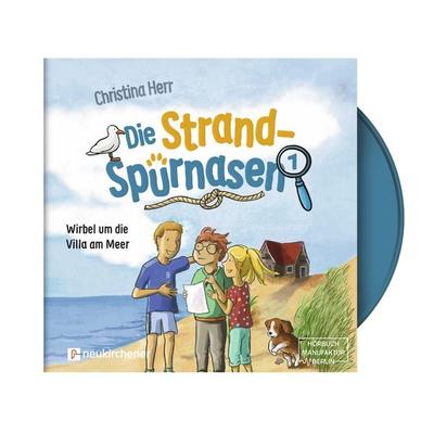 Die Strandspürnasen 1 - Wirbel um die Villa am Meer - Hörbuch - Christina Herr, CD, 9783761566749