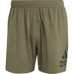 ADIDAS Herren Shorts Big Logo CLX Short-Length, Größe S in Braun Braun