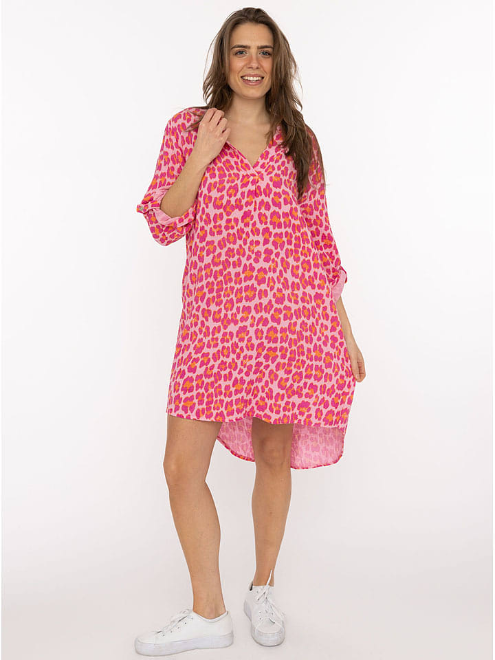 Zwillingsherz Kleid in Rosa/ Pink - onesize