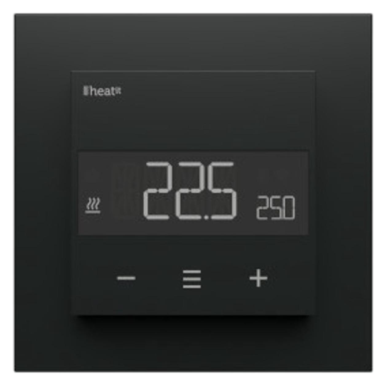 Heatit WiFi6 Thermostat (Black Matt) (5430543)