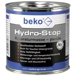 Beko Dichtmasse Hydro-Stop pastös, 1kg, universal, grau, für innen & außen, wasserdicht