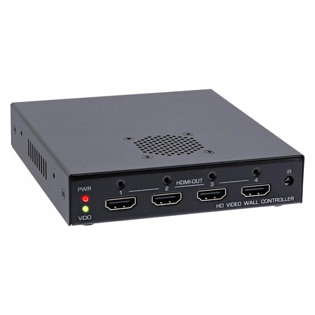 InLine HDMI Videowand Verteiler 1 auf 4 (57834I)