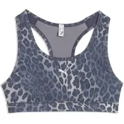 PUMA Damen Fitness / Workout BH BH Da 4KEEPS Bra - P - Spotted Haze - MID, Größe S in Grau Grau
