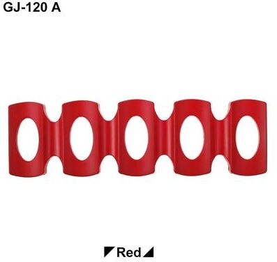Inspired Finds Silicone Beverage Can Stacking Organizer And Bottle Holder For Refrigerator, Pantry, And Bar Storage red