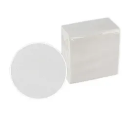 Schachtel mit 1600 spitzen Papierservietten, 33x33, Farbe Weiß