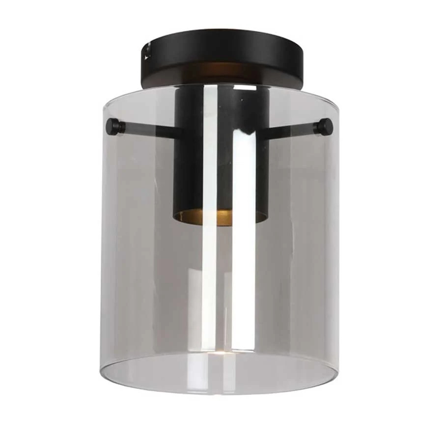 Freelight Plafondlamp LED Zwart Rond Ø 15 cm