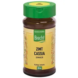 Zimt Cassia - gemahlen Glas