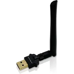Dreambox dual band wireless usb 2.0 adapter wlan-adapter (USB 2.0), Netzwerk Adapter, Schwarz