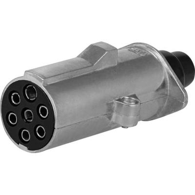 SecoRüt EP024 Anhänger Stecker [Anhänger-Steckdose 7polig Typ N - offene Kabelenden] Aluminium Druckguss