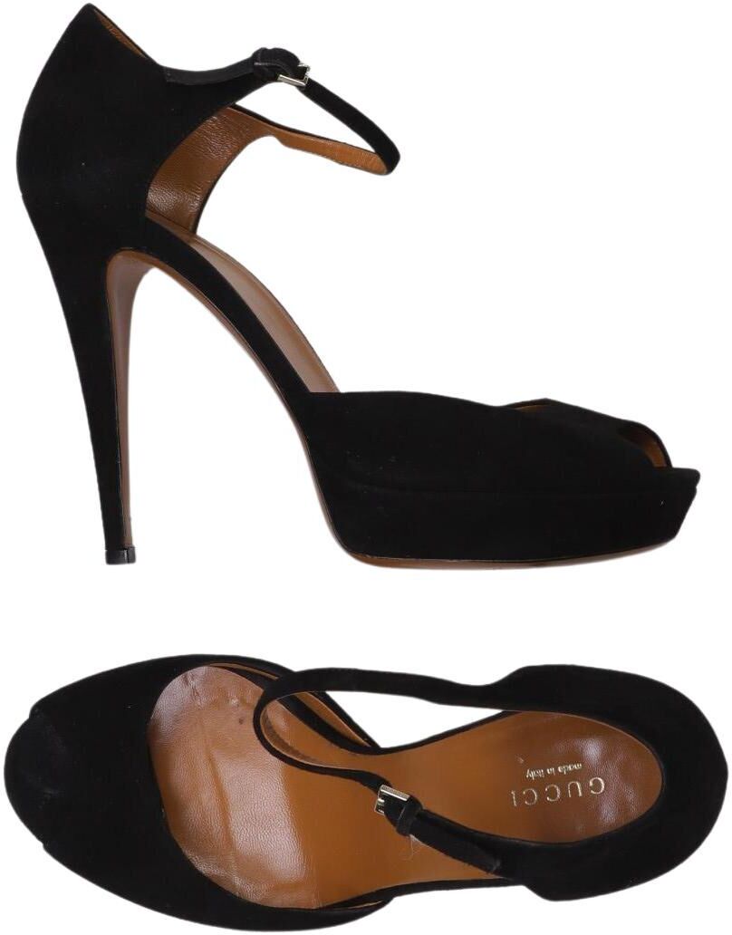 Gucci Damen Pumps, Schwarz, Gr. EU 39, Leder - Second Hand