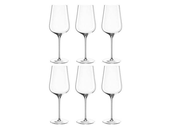 Leonardo Gläserset Brunelli, Klar, Glas, 6-teilig, 580 ml, Gläser, Gläsersets