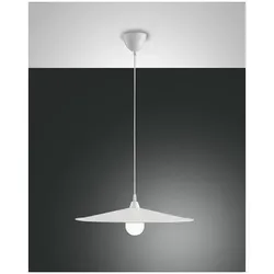 Fabas Luce Kasa E27 Pendelleuchte E27 1X60W Metall Weiss