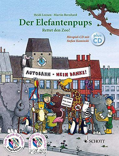 Heidi Leenen - Der Elefantenpups: Rettet den Zoo!. Ausgabe mit CD. - Preis vom 18.10.2026 19:22:15 h