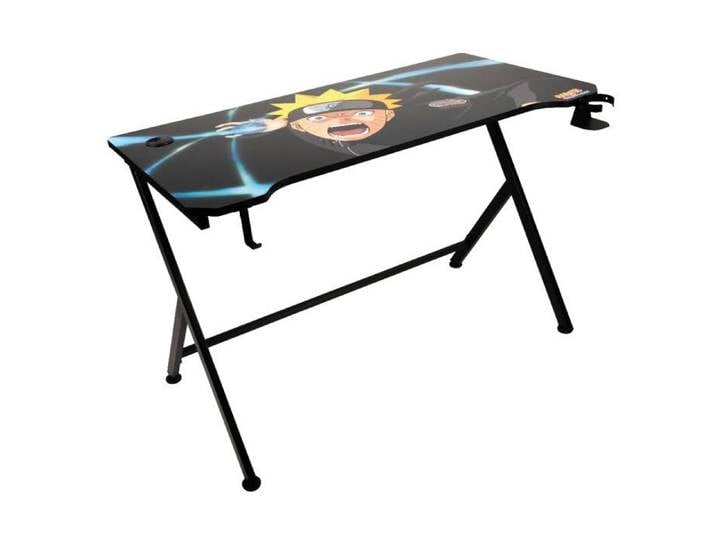 Konix Naruto – Bureau gaming/ordinateur – Design manga – Structure métallique robuste
