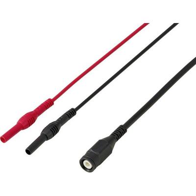 VOLTCRAFT MSC-220 BNC-Messleitung 1.2m Rot, Schwarz