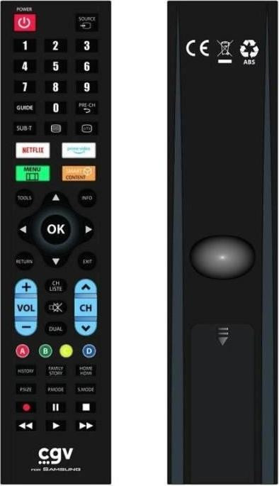 CGV FIDELIO Vervangingsafstandsbediening voor Samsung televisies