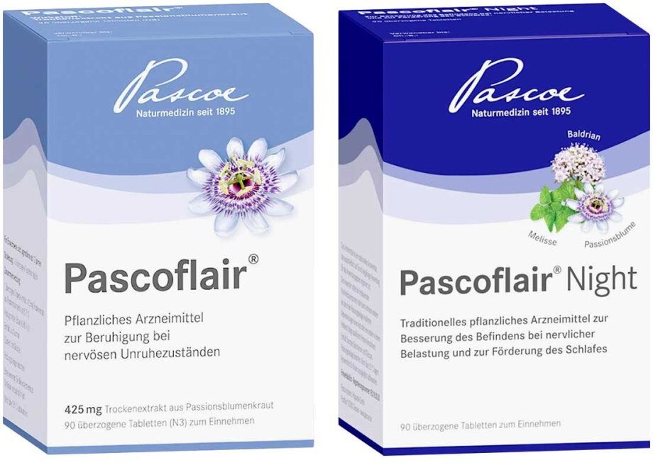 Pascoflair + Pascoflair Night überzogene Tabletten