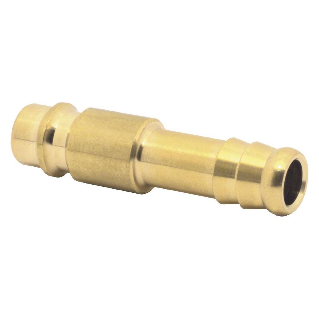 Elmag Euro Druckluft Stecktülle (Stecknippel) für ø 13 mm Druckluftschlauch, Messing (42729830)