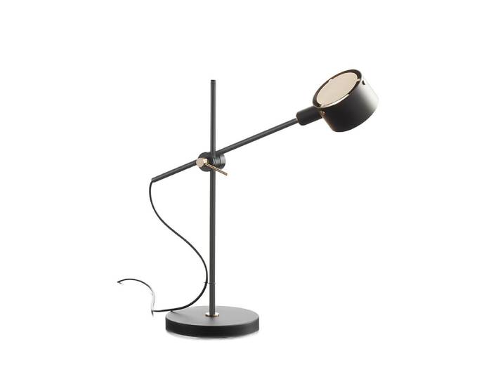 OLUCE lampe de table G.O. (Noir mat - Métal)