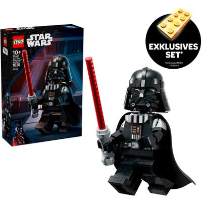 Konstruktionsspielsteine LEGO "Große Darth-Vader-Minifigur, 28 cm (75461), LEGO Star Wars", schwarz, Spielbausteine, Kinder, Kunststoff, Made in Europe