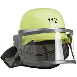 Kinder-Feuerwehrhelm, neongelb