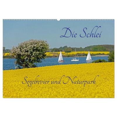 Die Schlei - Segelrevier und Naturpark (Wandkalender 2026 DIN A2 quer), CALVENDO Monatskalender